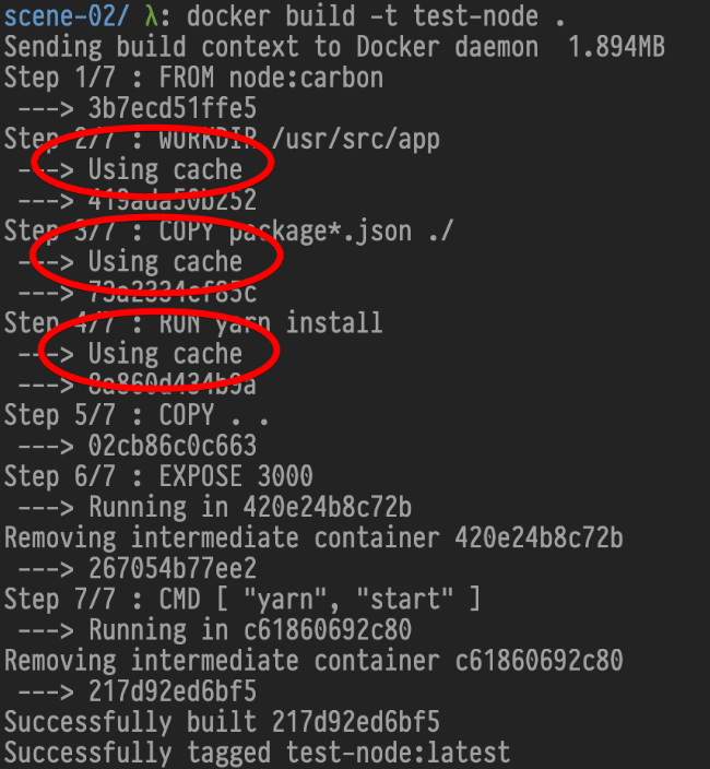 Docker Caching